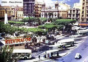 Oran - Place d'Armes- Station Autobus